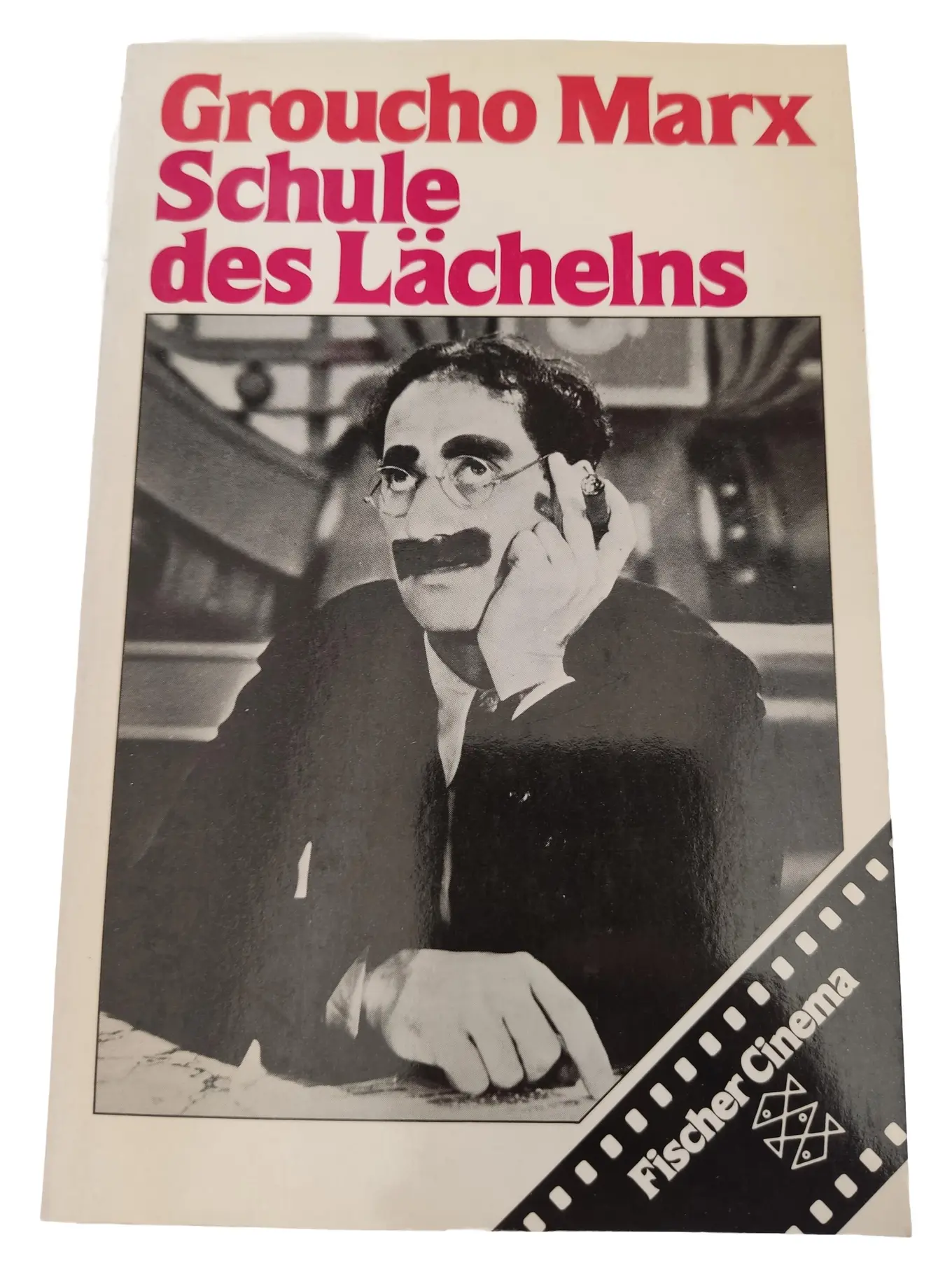 Groucho Marx Schule des Lächelns Humorbuch Fischer Cinema Taschenbuch Deutsch