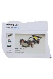 Vorschaubild 2 von Bauteile Konvolut 695-1 Bolide Racewagen Mehrfarbig Kinder