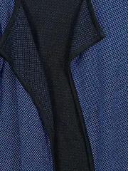 Vorschaubild 2 von Damen Strickjacke Gr. 44/XXL Blau Casual Modern Elegant