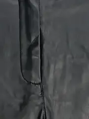 Vorschaubild 6 von EDC Damen Lederhose Gr. 38 Schwarz Modern Kunstleder