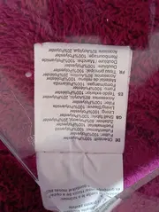 Vorschaubild 4 von Kinder Winterjacke Rosa Gr. 92/98 Kariert mit Kapuze Fellbesatz