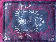 Vorschaubild 3 von Kinder Winterjacke Rosa Gr. 92/98 Kariert mit Kapuze Fellbesatz