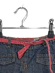 Vorschaubild 3 von Jeans Hose Gr. 80 Blau Baumwolle Regular Fit Applikationen
