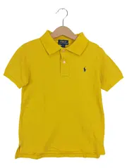 Vorschaubild 1 von Kinder Poloshirt Gr. 122 Gelb Baumwolle Casual Logo