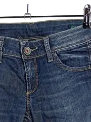 Vorschaubild 4 von BENETTON Jeans Damen Regular Fit 28 W Blau Casual