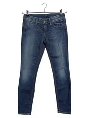 Vorschaubild 1 von BENETTON Jeans Damen Regular Fit 28 W Blau Casual
