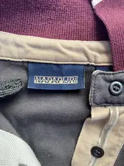 Vorschaubild 4 von Damen Langarm Poloshirt Baumwolle Freizeit Grau Gr. L 40