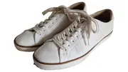 Vorschaubild 2 von Herren Sneaker Low Leder Weiß Gr. 40 Casual