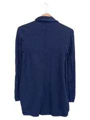 Vorschaubild 2 von Strickjacke Damen 36/S Blau Klassisch Elegant Viskose Cardigan