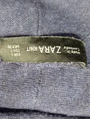 Vorschaubild 3 von Strickjacke Damen 36/S Blau Klassisch Elegant Viskose Cardigan