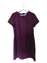 Vorschaubild 1 von Bleistiftkleid Damen Rot Kurzarm Elegant Festlich Gr. 42 XL