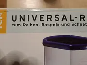 Vorschaubild 2 von TCM Universal-Reibe Kunststoff Weiß Praktisch 3 Einsätze Raspel Schnitzel