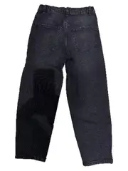 Vorschaubild 2 von Baggy Jeans Kinder Gr. 140 Regular Fit Schwarz Baumwolle