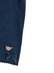 Vorschaubild 2 von Baby Mädchen Leggings Hose 62 cm Blau Casual mit Schleife