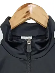 Vorschaubild 4 von Herren Trainingsjacke Schwarz Weiß 3-Streifen Gr. M Sportjacke