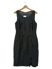 Vorschaubild 1 von Businesskleid Damen 38/M Schwarz Elegant Klassisch Raffungen