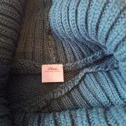 Vorschaubild 2 von Rollkragenpullover Damen Gr. 44 Grün Strickpullover Klassisch