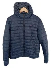 Vorschaubild 1 von Herren Steppjacke Daunenjacke Kapuze Gr. 48/M Blau Outdoor