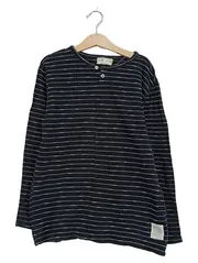 Vorschaubild 1 von Boys Langarmshirt Kinder Gr. 140 Schwarz Weiß Gestreift