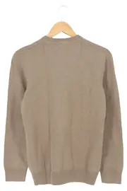 Vorschaubild 2 von Herren Pullover Gr. 46/S Beige Casual Klassisch Baumwolle