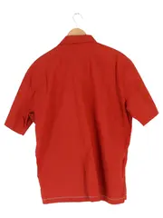 Vorschaubild 2 von MARC O POLO Herren Freizeithemd Rot Gr. 54/XXL Kurzarm Baumwolle Uni