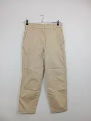 Vorschaubild 2 von Damen Stoffhose Gr. 36 Beige Casual Baumwolle