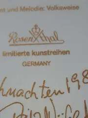 Vorschaubild 5 von Sammelteller Weihnachten 1986 Krippe Porzellan Mehrfarbig 28cm