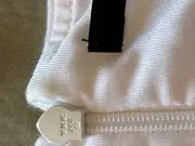Vorschaubild 5 von Sommerkleid Damen Gr. 36/S Weiß Elegant Rippstrick