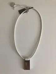 Vorschaubild 2 von Halskette Damen Silber Klassisch Minimalistisch Anhänger Kette