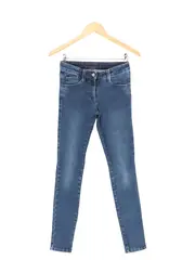 Vorschaubild 1 von Damen Jeans Slim Fit W25/34/XS Blau Casual Stretch Hose