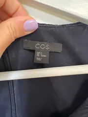 Vorschaubild 4 von Businesskleid Damen Gr. 36/S Blau Ärmellos Business Stil