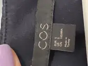 Vorschaubild 5 von Businesskleid Damen Gr. 36/S Blau Ärmellos Business Stil