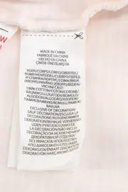 Vorschaubild 4 von Baby Body Kinder Gr. 62 Rosa gestreift Wickelbody Baumwolle