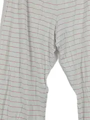 Vorschaubild 3 von Pyjamahose Damen Gr. 38/M gestreift weiß rot Schlafanzughose