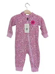 Vorschaubild 1 von Baby Body Strampler Kapuze Tiermotiv Rosa Gr. 74 Baumwolle