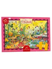 Vorschaubild 1 von Maxi Puzzle Im Elfenland 48 Teile ab 4 Jahre 470x330mm