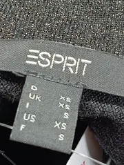 Vorschaubild 3 von Pullover Damen Gr. 34/XS Grau Elegant Metallic Langarm