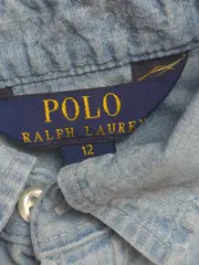 Vorschaubild 3 von Kinder Poloshirt ärmellos Gr. 12/146 Blau Casual