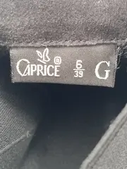 Vorschaubild 4 von Damen Stiefelette Gr. 39 Schwarz Leder Chelsea Blockabsatz