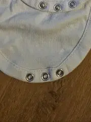 Vorschaubild 3 von Baby Body Kurzarm Gr. 68 Grau Sterne Baumwolle