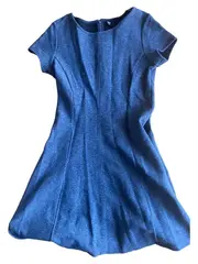 Vorschaubild 1 von Damen Freizeitkleid Gr. 36/S Blau Casual Kurzarm