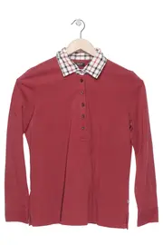Vorschaubild 1 von london Herren Poloshirt S Rot Langarm Casual Klassisch