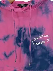 Vorschaubild 2 von Damen Kapuzenpullover Hoodie 36/S Mehrfarbig Tie-Dye Streetwear