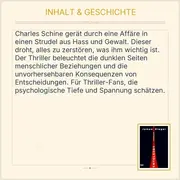 Vorschaubild 3 von James Siegel Entgleist Psychothriller Taschenbuch Deutsch Spannend Hass Gewalt