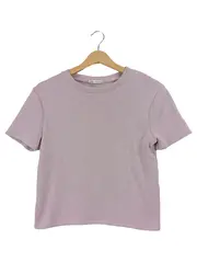 Vorschaubild 1 von Damen T-Shirt Kurzarm Lila Casual Gr. 38/M