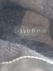 Vorschaubild 3 von Damen Stiefelette Gr. 40 Rot Leder Nieten Plateau Absatz 9,5cm