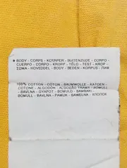 Vorschaubild 3 von Kinder Poloshirt Gr. 140 Gelb Preppy Sportlich Baumwolle