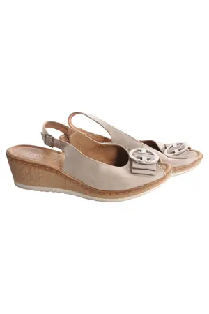 JENNY Plateausandalen