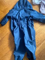 Vorschaubild 2 von Kinder Schneeanzug Overall Gr. 98/104 Petrol Waschbär Motiv