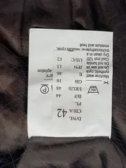 Vorschaubild 4 von Damen Leichte Jacke Gr. 42/XL Braun Elegant Klassisch